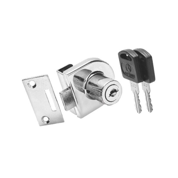 FECHADURA PUXADOR PORTA VIDRO 408 SIMPLES (SOPRANO)