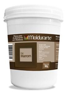 MASSA PARA ACABAMENTO EM MOLDURA MARROM (90GR)
