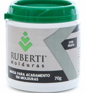 MASSA PARA ACABAMENTO EM MOLDURA PRATA (70GR)