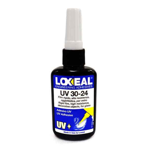 COLA UV 50 ML-LOXEAL 30-24 (VIDRO COM VIDRO / METAL / CRISTAL)