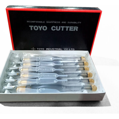 CORTADOR DE VIDRO WIDEA TC 90 (TOYO JAPAN ORIGINAL) CAIXA COM 6 PÇS