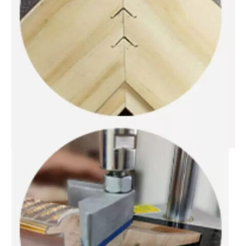 Grampo Bramold HW 07 mm para Molduras Fixação Profissional para Marcenaria | Casa Castro
