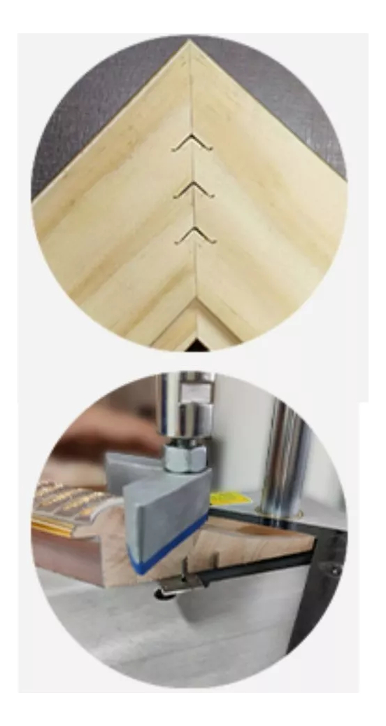 Grampo Bramold HW 07 mm para Molduras Fixação Profissional para Marcenaria | Casa Castro
