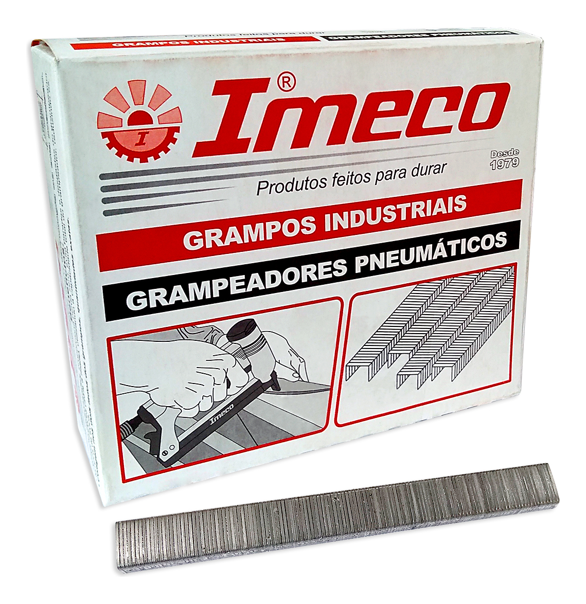 Grampo PCW 80/16 IMECO 5.000 Unidades | Grampo para Marcenaria e Estofamento