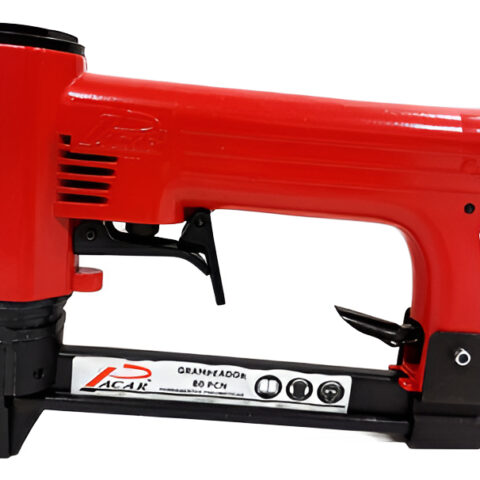 Grampeador Pneumático Pacar PCN - Para Molduras e Estofados, Grampos 416 mm