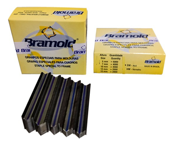 Grampo Bramold HW 10 mm - Fechamento de Perfis para Molduras | Marcenaria Profissional - Imagem 2