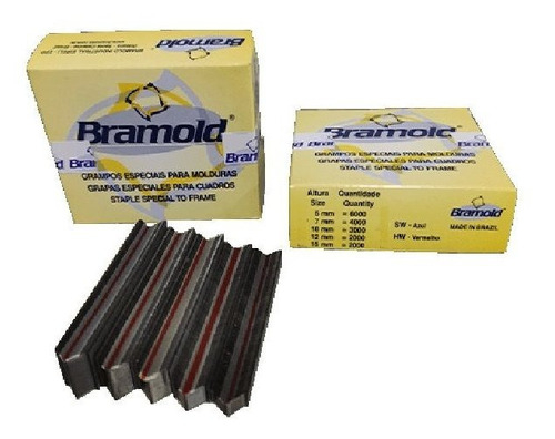 Grampo Bramold HW 10 mm - Fechamento de Perfis para Molduras | Marcenaria Profissional - Imagem 3