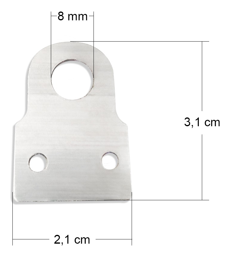 alheta galvanizada - Alheta N.2 Ferro Galvanizado 1000 un. Casa Castro | Fixador para Quadros e Molduras - Imagem 3