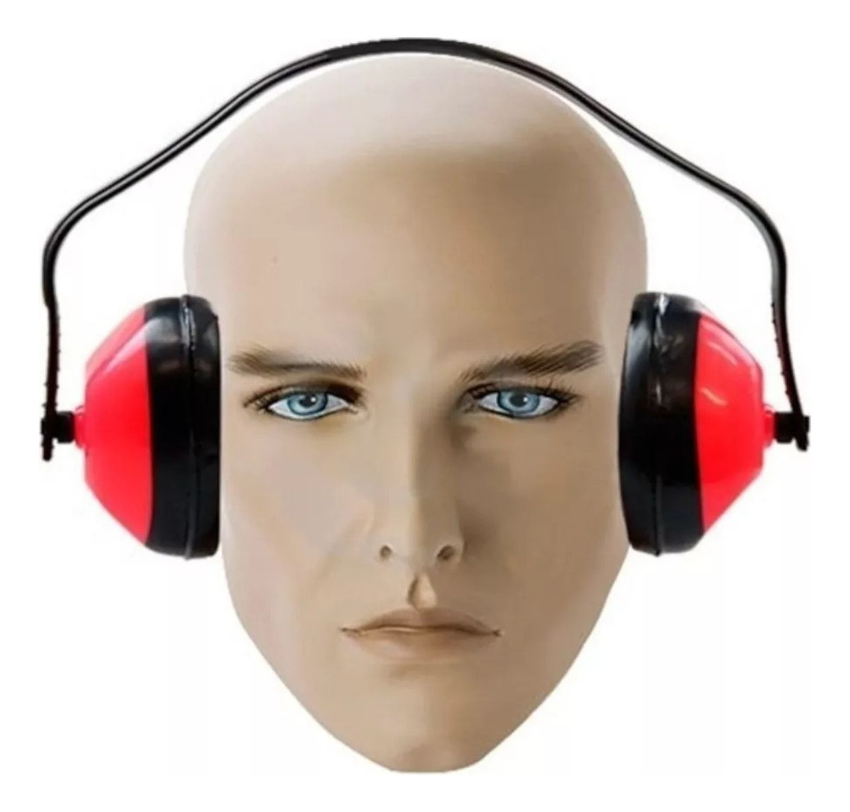 Protetor Auricular Abafador BRASF - Atenuação 1-17 dB, Ajuste Regulável, Conchas Acolchoadas