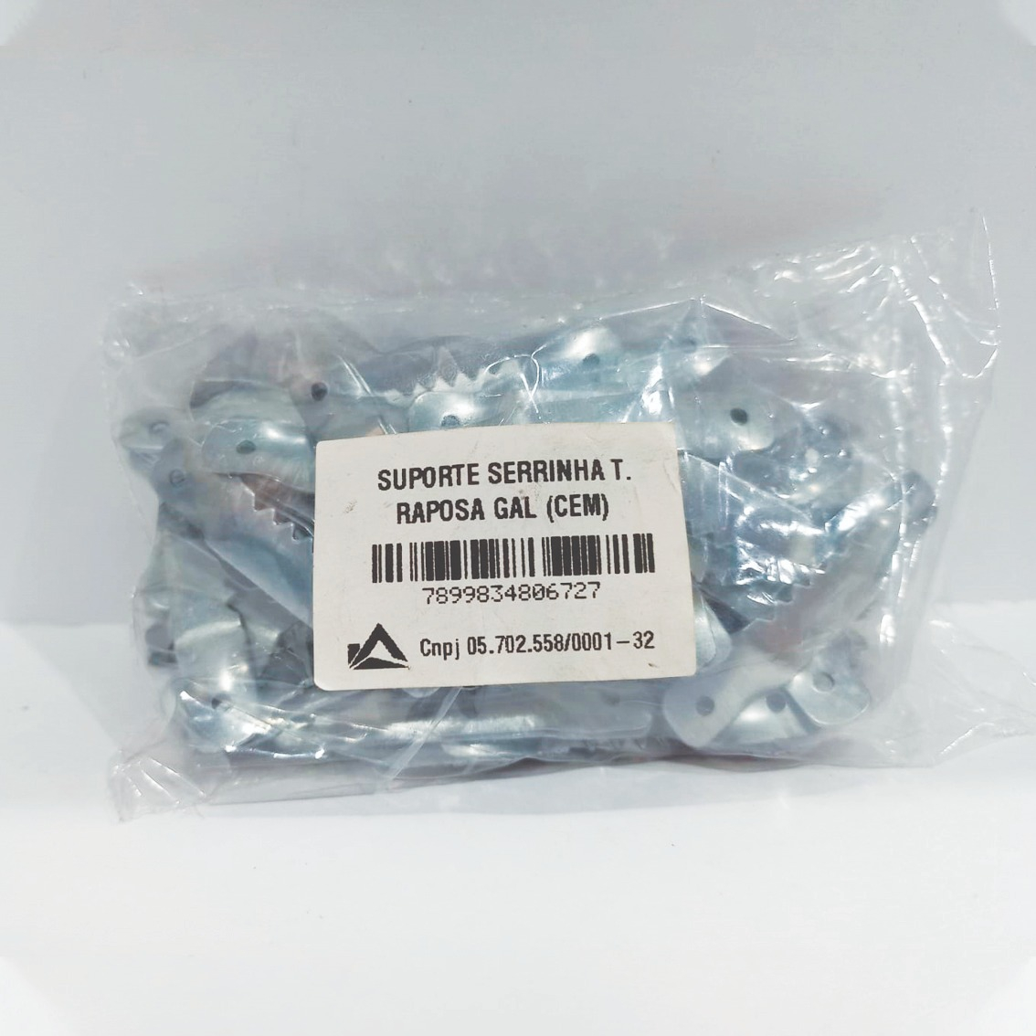 Suporte Serrinha Galvanizado T. Raposa - Pendurador Serrilhado para Quadros e Molduras, 1000 un. - Imagem 2